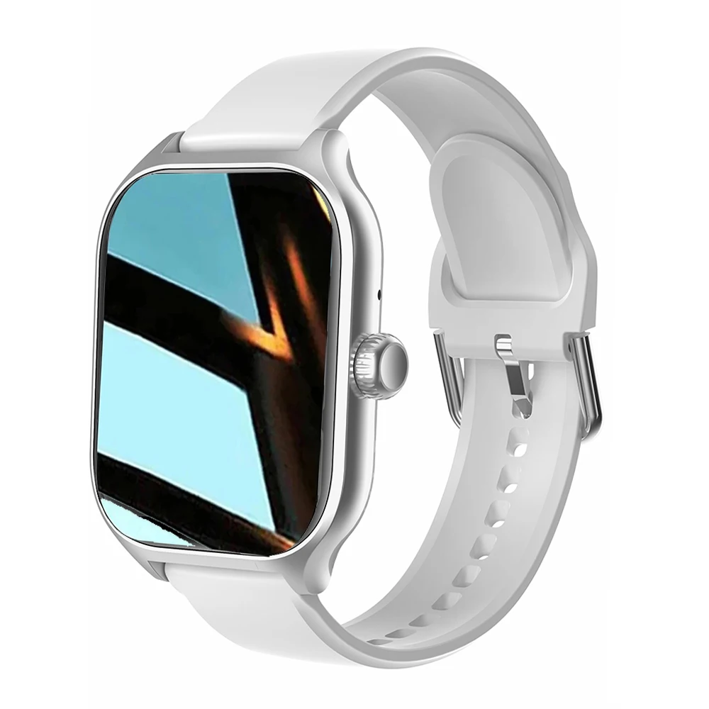 White Silicon UXEX 2.01″ Bluetooth Calling Watch
