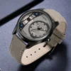 Sa8ed8ba3cc7d47dba5553606d6728c18k-3.webp TOMI Grey Dial Quartz Watch with Dual Strap Gift Set