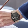 Sb09442a190d6472590ab5e99aa8b2171P-3.webp TOMI Grey Dial Quartz Watch with Dual Strap Gift Set
